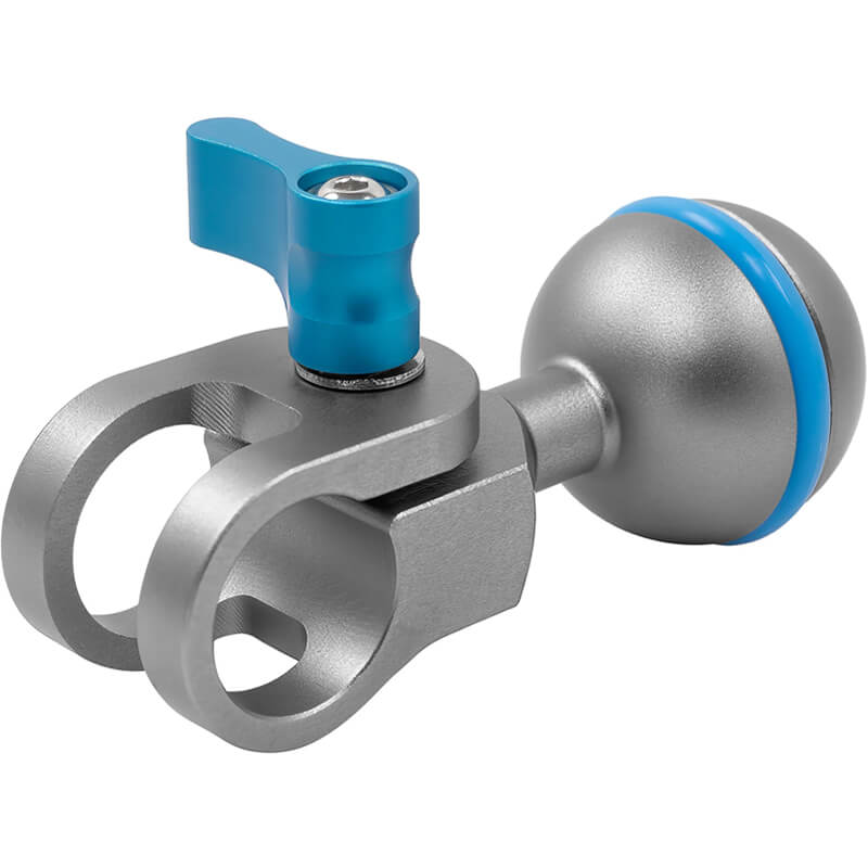 Kondor Blue Ball Head to 15mm Rod Clamp for Magic Arms
